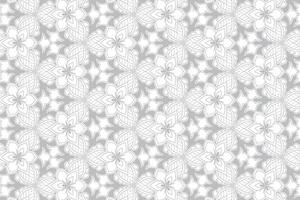 Abstract floral seamless pattern background vector