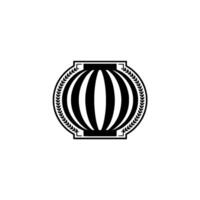 Elegant Emblem Vintage Scroll , Circular Motif vector