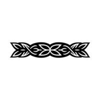 Intricate Celtic Border, Vintage , Symbolic Ornamentation vector
