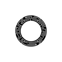Circuit Maze Digital Complexity, Abstract vector