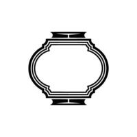 Elegant Ornamental Frame,Minimalist vector