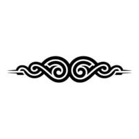 Intricate Celtic Wave Border, Vintage Element vector