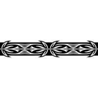 Stylized Black Ornamental Border, Vintage, Ornamentation vector