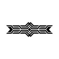 Geometric Starburst, Modern Abstract Emblem vector