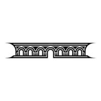 Geometric Archway, Minimalist , Architectural Detail, Minimalism vector