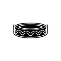 Minimalist Waveform - Modern Element vector
