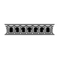 Art Deco Ornament Border, Geometric, Retro vector