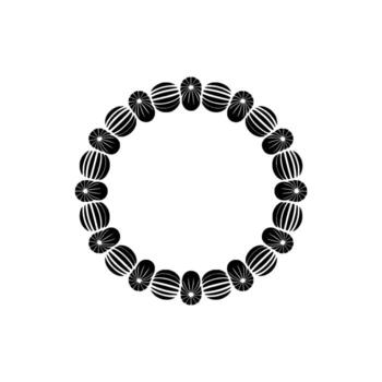 minimalista circular patrón, geométrico , sutil textura vector