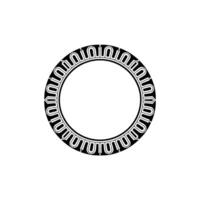 Geometric Ring, Stylized Ornamentation, Minimalist vector