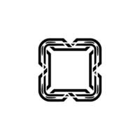 Geometric Shield , Modern Abstract vector