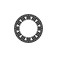 Geometric Circle, Minimalist , Modern Abstraction vector