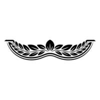 Elegant Botanical Ornament,Minimalist vector