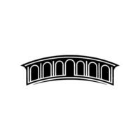 Geometric Arch, Minimalist ,Modern Emblem vector