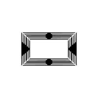 Geometric Frame,Minimalist , Abstract Composition vector