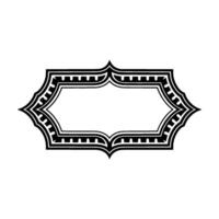 Art Deco Frame, Elegant Border, Vintage , Subtle Gradient vector