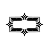Art Deco Frame,Elegant Border, Vintage , Decorative Element - Pattern vector