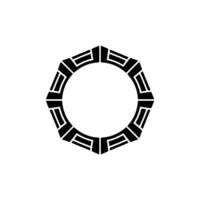 Geometric Portal,Abstract Symmetry, Minimalist vector