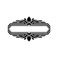 Art Deco Ornament,Elegant Border, Vintage Element - Decorative vector