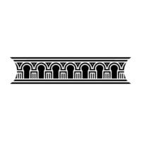 Art Deco Border,Geometric Ornament, Elegant - Pattern vector