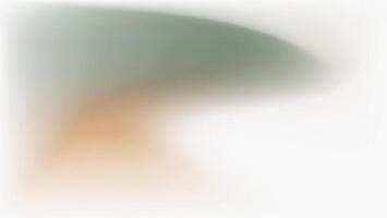 Abstract blurred green and beige design. vector