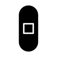 Medical bandage icon. Simple illustration of medical bandage icon for web design vector