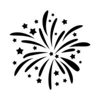 Fireworks icon. Banger illustration sign. Frecracker web symbol. vector