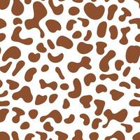 Brown Leopard skin print pattern animal for printing, cutting, home decorate and more. vector