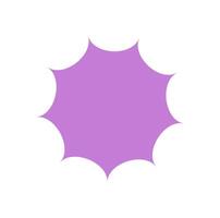 Brutalist star icon. Bold geometric shape as an abstract element. Modern design, minimal style, decorative form suitable for various creative projects. vector