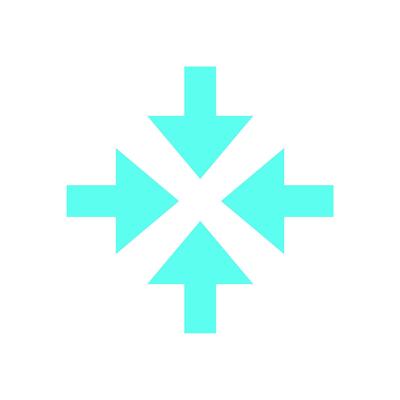Y2K arrow shape icon. Retro abstract shape symbol. Modern flat design element, geometric 90s icon, bold visual style. Perfect for decoration, trendy logo, and graphic collections.