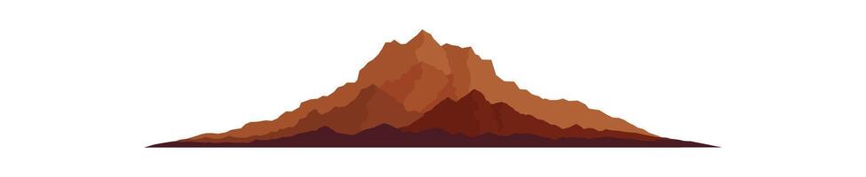 Abstract rock relief vector