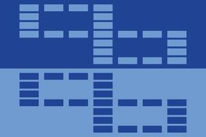 Rectangle Shapes Blue Geometric Background vector