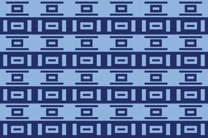 A blue seamless pattern with rectangles vector
