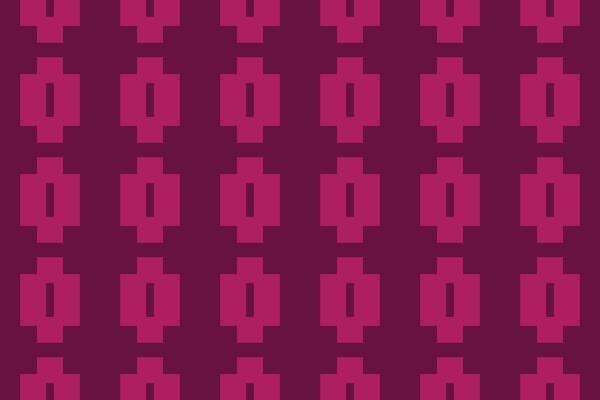 A pattern of rectangles in burgundy