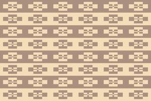 A seamless pattern with rectangles in brown and beige vector