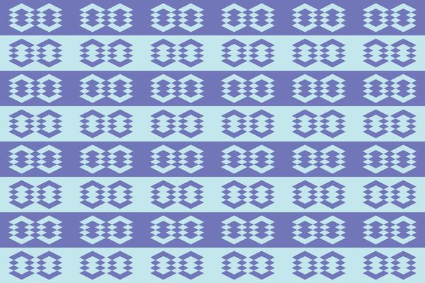 A blue diamond pattern background