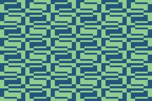 A green and blue pattern with rectangles vector