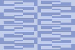 Blue and white pattern with rectangles vector
