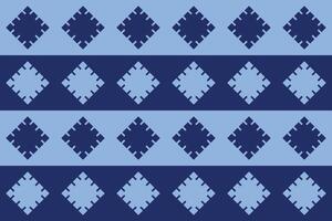 Blue square pattern background vector