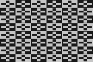 A black and white checkered rectangle pattern vector