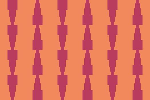 A pattern with orange and red squares and rectangles background vector