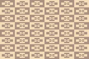 A pattern of squares and rectangles in brown and beige vector