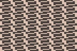 A pattern of rectangles in brown and black vector