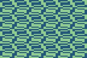 A green and blue geometric pattern with rectangles background vector
