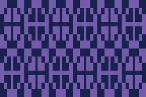 A purple and black checkered rectangle geometric pattern vector