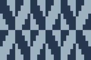 A blue and gray geometric pattern background vector