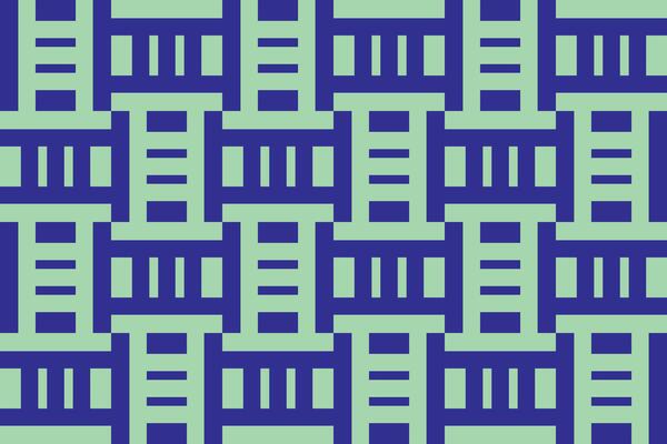 Rectangle Shapes and Designs Green Colors Geometric Pattern Geometric Background