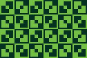 Square Shapes Green Colors Geometric Pattern Abstract Background Geometric Background vector