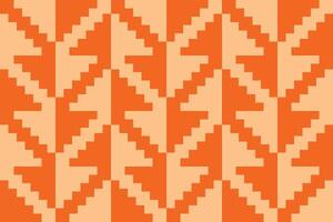 Square and Stairs Shape Designs Orange Colors Geometric Pattern Abstract Background Geometric Background vector
