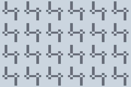 un modelo de rectángulos en un ligero gris antecedentes vector