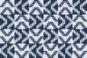 A dark blue and white rectangle geometric pattern vector